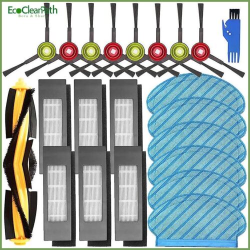 Replacement Parts Roller Brush Side Brushes Hepa Filters For Ecovacs