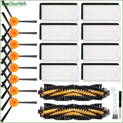 Roller Brush Side Brushes Hepa Filters For Ecovacs N79 Vacuum Cleaner