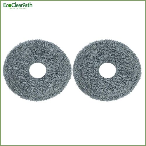 2 Pcs For Ecovacs X1 Omni Robot Vacuum Cleaner Cleaning Cloth Rag