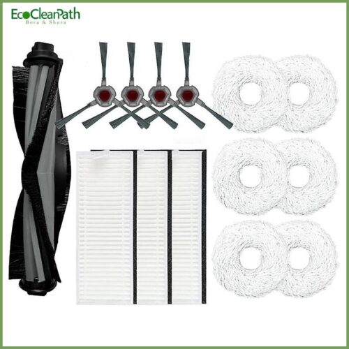 Main Side Brush Mop Cloths Hepa Filter Parts For Ecovacs Deebot