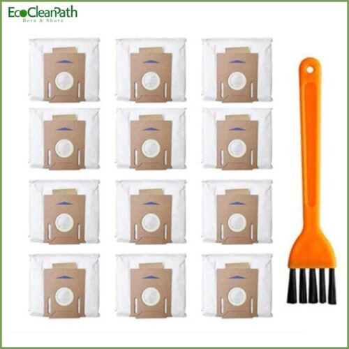 12 Pcs Dust Bags For Ecovacs Deebot Ozmo T8 Aivi T8 Max And T8 Series