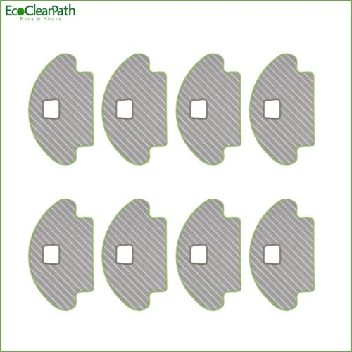 8 Pcs Mop Cloth Kit Replacement For Ecovacs Deebot Ozmo 610 930