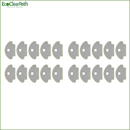 20 Pcs Mop Cloth Kit Replacement For Ecovacs Deebot Ozmo