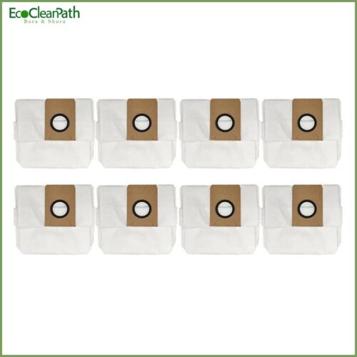 For Ecovacs Deebot X1 Omni Turbo Vacuum Cleaner Dust Bag 8 Pack