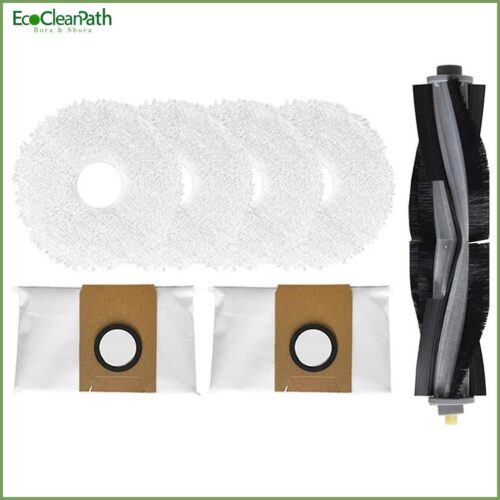 Filter Main Side Brush Mop Cloth Rag Dust Bag For Ecovacs Deebot X1