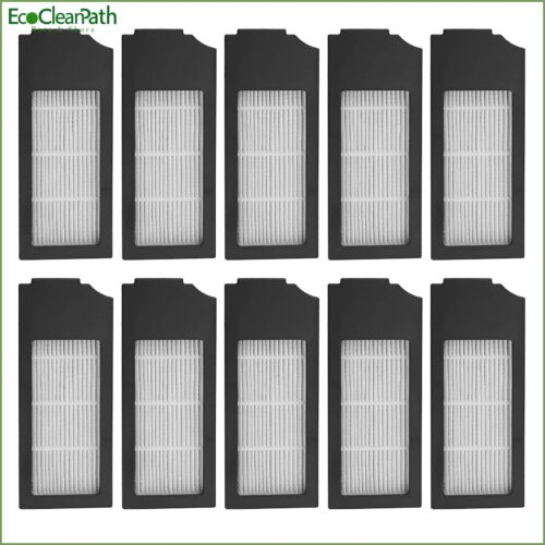 10pcs Replacement Air Hepa Filter Kit For Ecovacs Deebot X1 Series