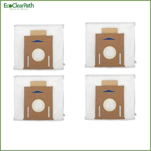 4 Pack Vacuum Dust Bags For Ecovacs Deebot Ozmo T8 Aivi T8 Max