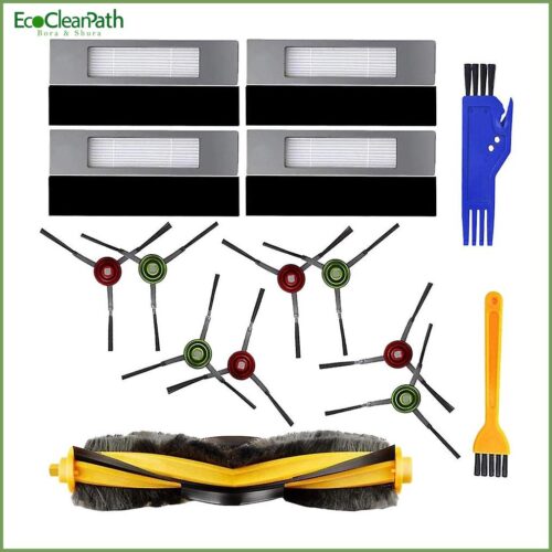 Main Brush Side Brush Hepa Filter Replacement Parts For Ecovacs