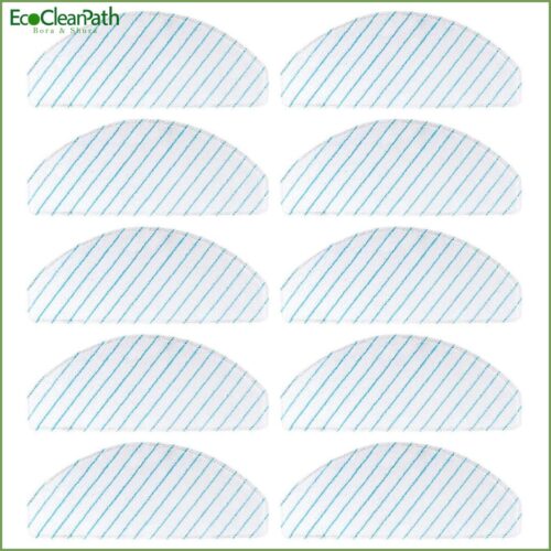 10 Pcs Mopping Pads For Ecovacs Deebot Ozmo T9 Series T8 Series