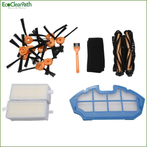 Accessories Kit For Ecovacs Deebot Robotic Vacuum(2+1+10+10)