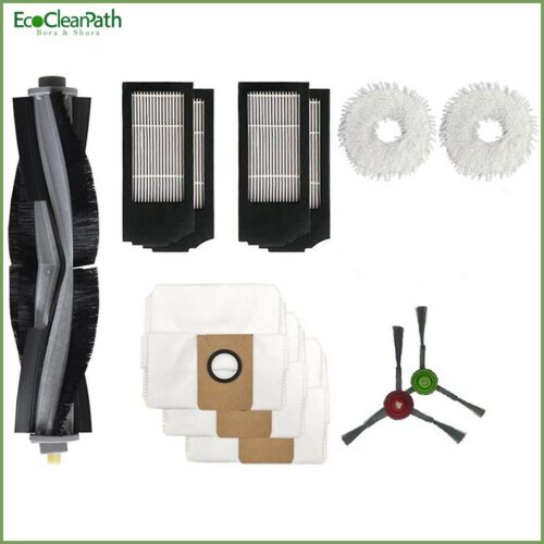 Dust Bag Filter Main Side Brush Mop Cloth For Ecovacs Deebot X1